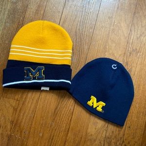 University of Michigan wolverines winter hats bundle